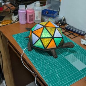 Lámpara Tortuga 3D