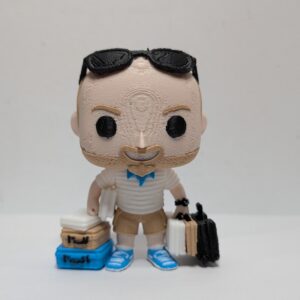 Funko personalizado con foto fabricado en impresión 3D multicolor