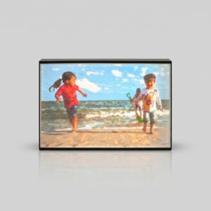 Lámpara caja de luz personalizada con foto en impresión 3D